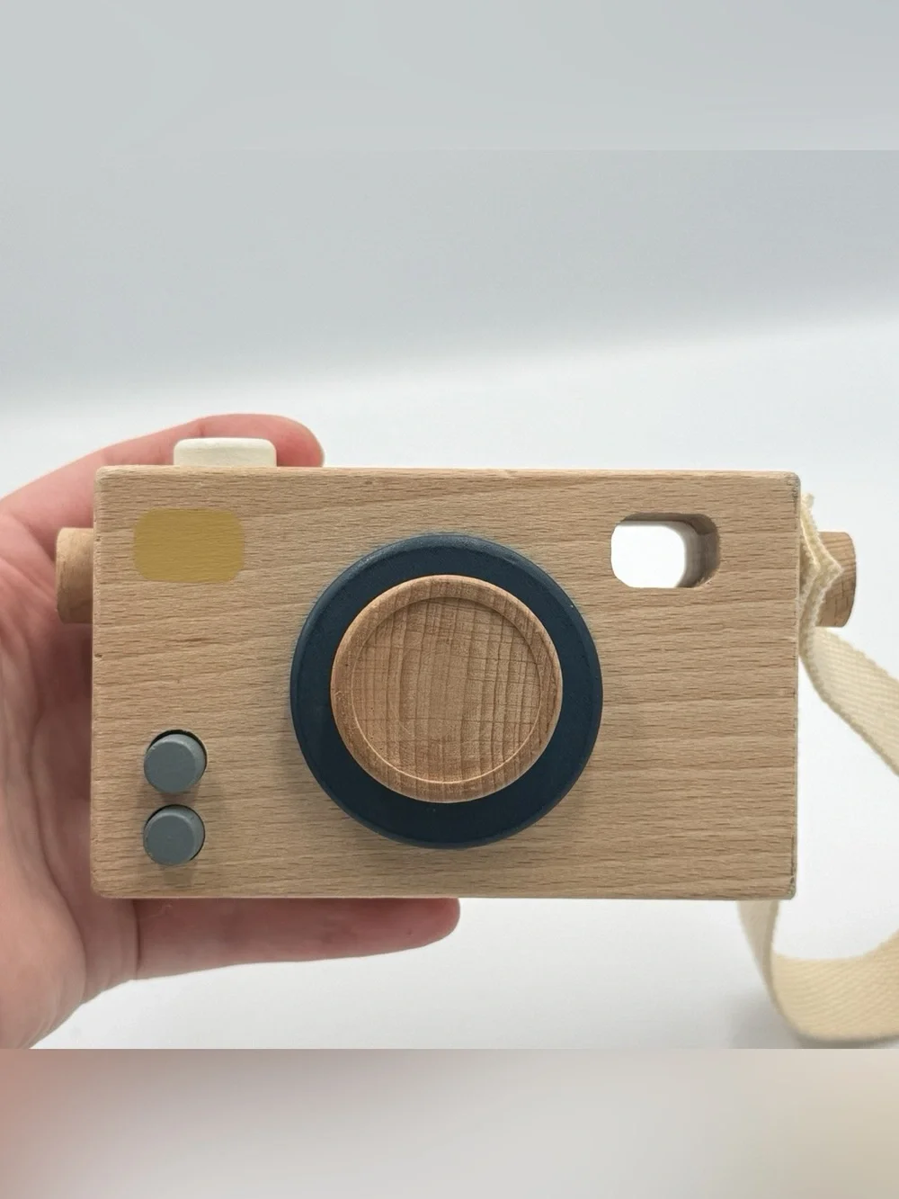 HEARTH & HAND With Magnolia Wooden Toy Camera Photography Pretend